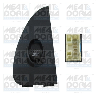 Switch, window regulator